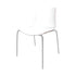 Catifa 46 0251 Chair Bicolored Frame Chrome